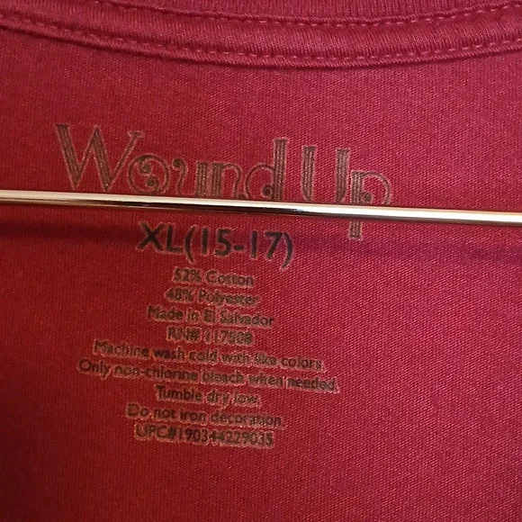 Wound Up Girls Property Of Nobody Shirt XL - Picture 3 of 5